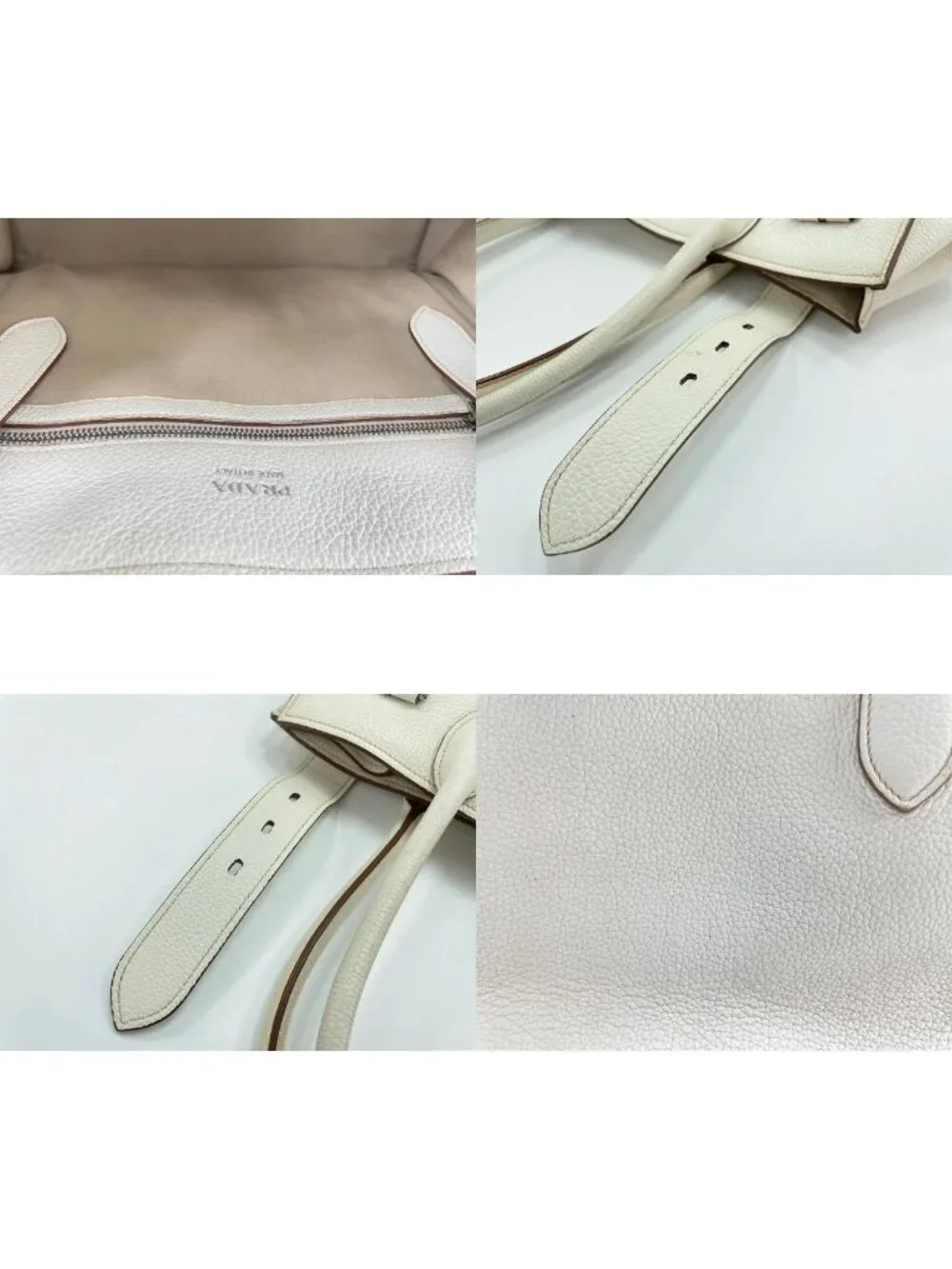 Prada Tote White